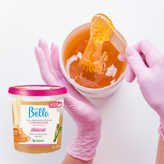 Depilation using sugar wax