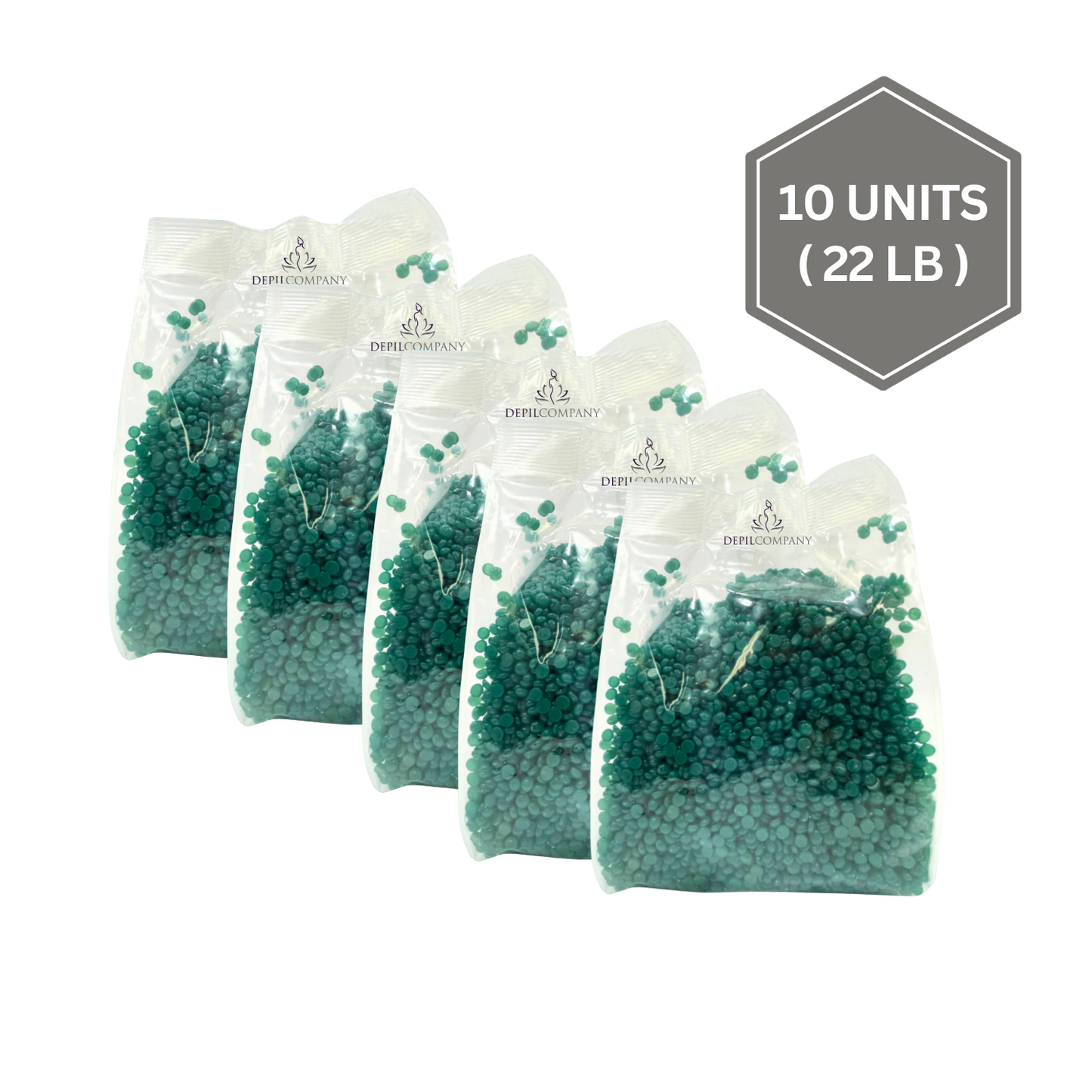 Depilcompany Hard Wax Beads Algae – Stripless Wax Beads for Professional Salon & At-Home Use