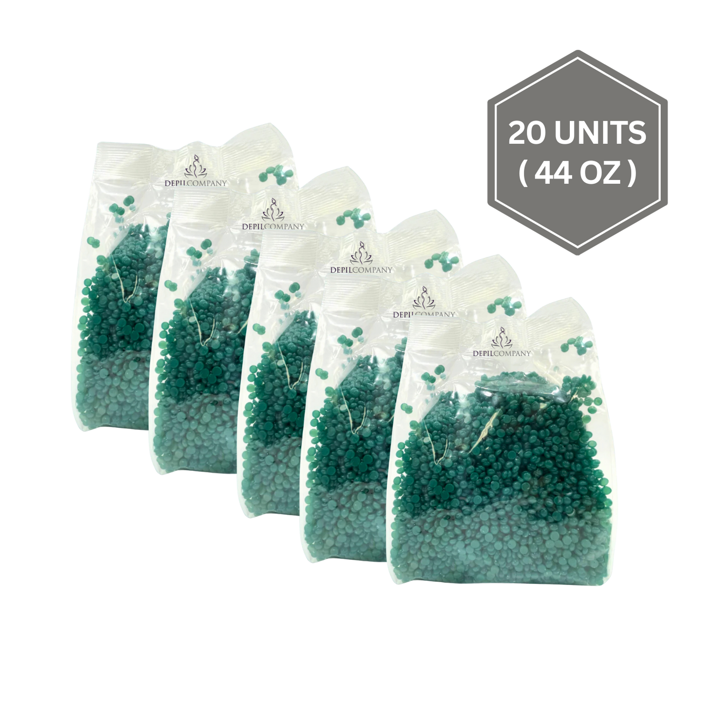 Depilcompany Hard Wax Beads Algae – Stripless Wax Beads for Professional Salon & At-Home Use