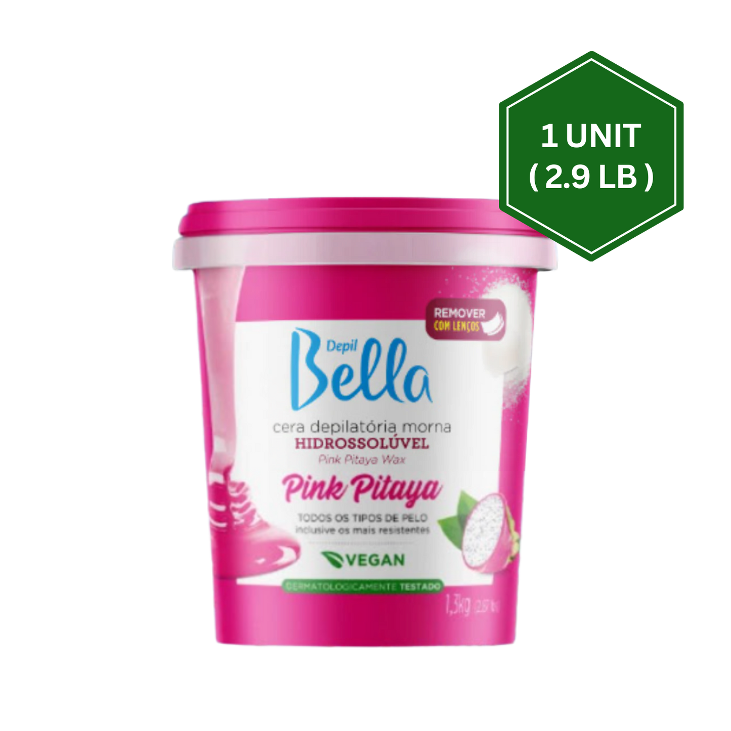 Depil Bella Pink Pitaya Sugar Wax – Professional Sugaring Wax for Brazilian & Sensitive Skin