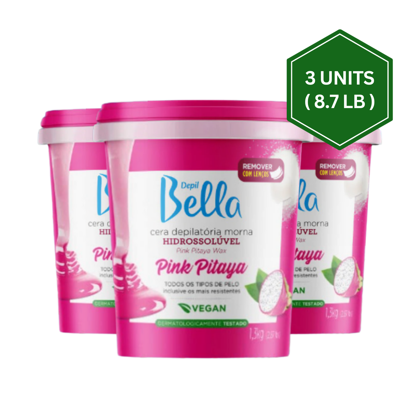 Depil Bella Pink Pitaya Sugar Wax – Professional Sugaring Wax for Brazilian & Sensitive Skin