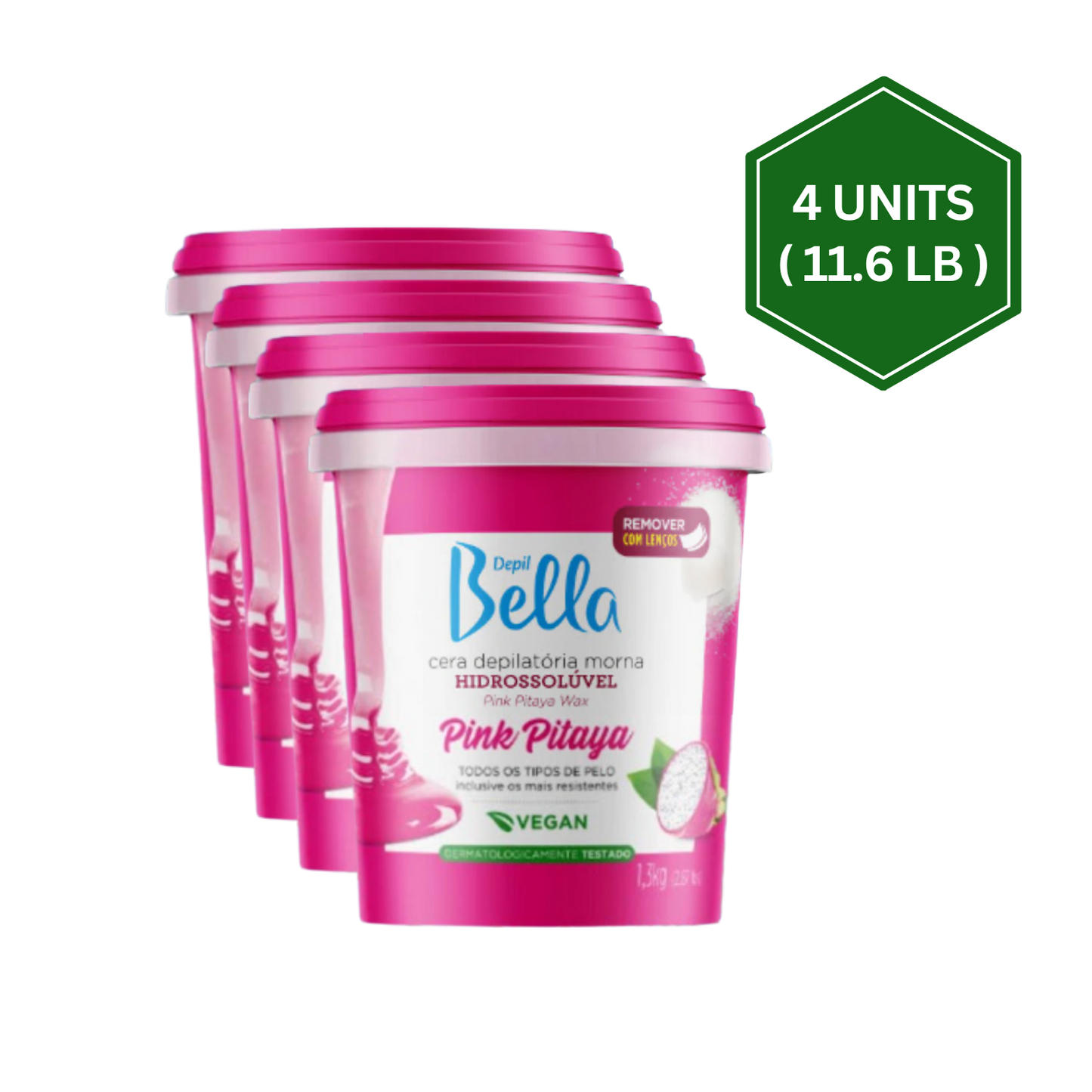 Depil Bella Pink Pitaya Sugar Wax – Professional Sugaring Wax for Brazilian & Sensitive Skin