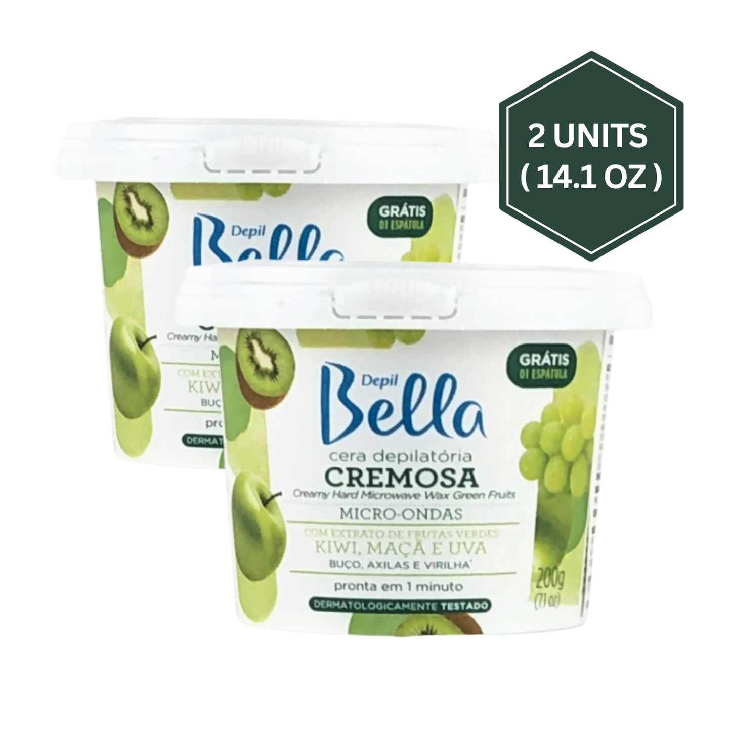 Green Fruits Microwave Wax – Salon-Quality Strip-Free Wax for Smooth Results