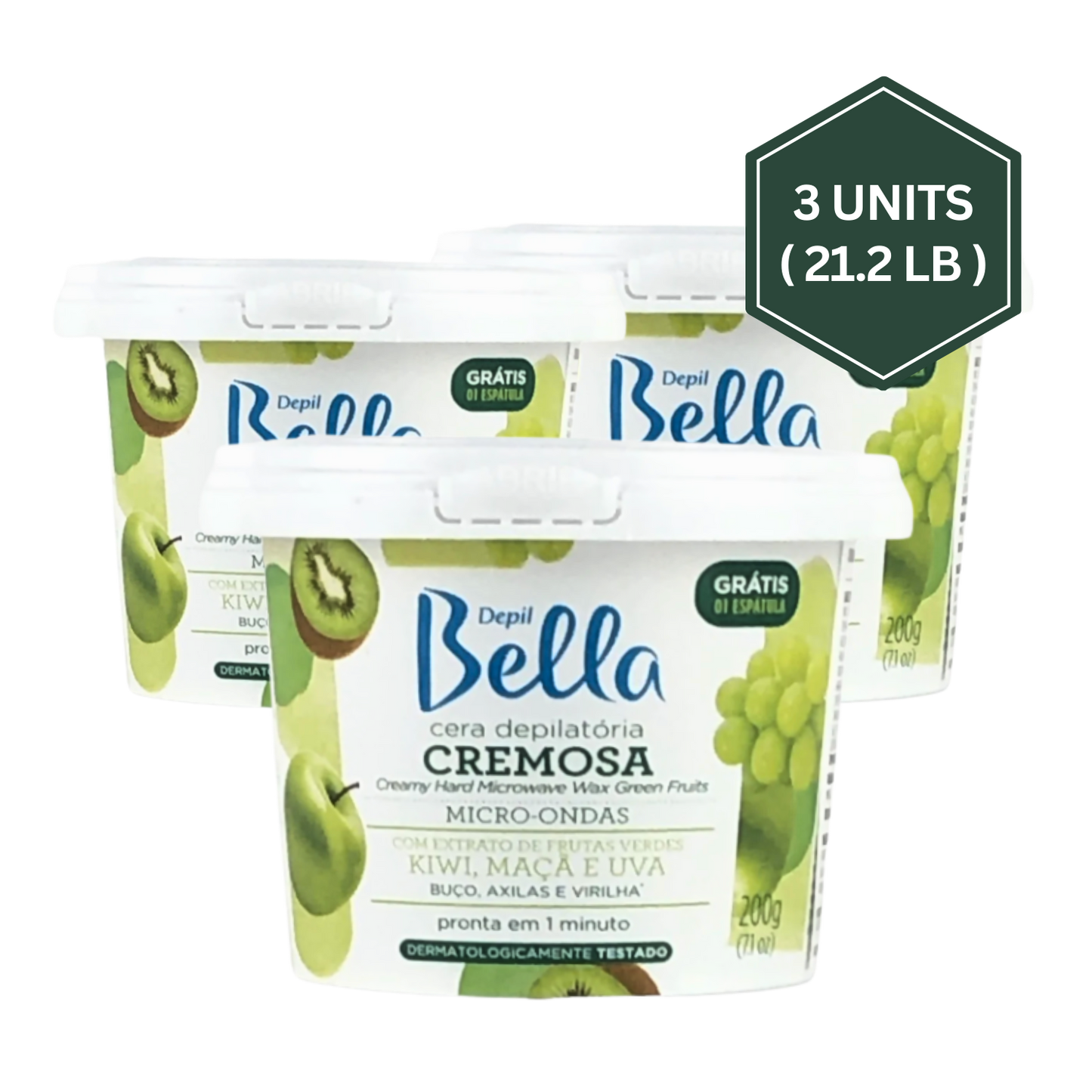Green Fruits Microwave Wax – Salon-Quality Strip-Free Wax for Smooth Results