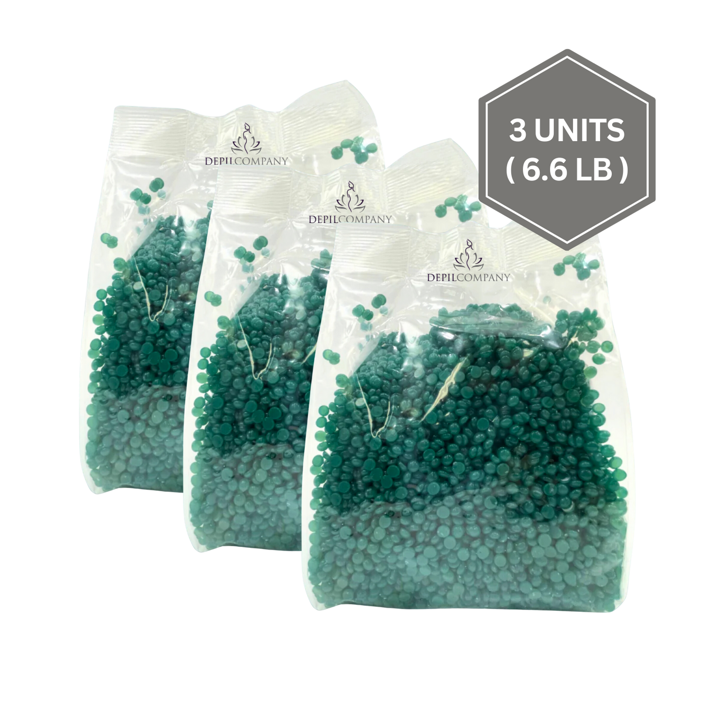 Depilcompany Hard Wax Beads Algae – Stripless Wax Beads for Professional Salon & At-Home Use