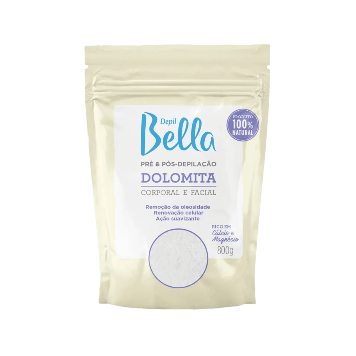 Bundle Depil Bella Hard Wax White Chocolate 28.2 Oz (3 Units) + 1 Pre & post Waxing 500 ml +1 Dolomita + 100 Wooden Spatulas-Waxing Kit & Supplies-DEPILBELLA
