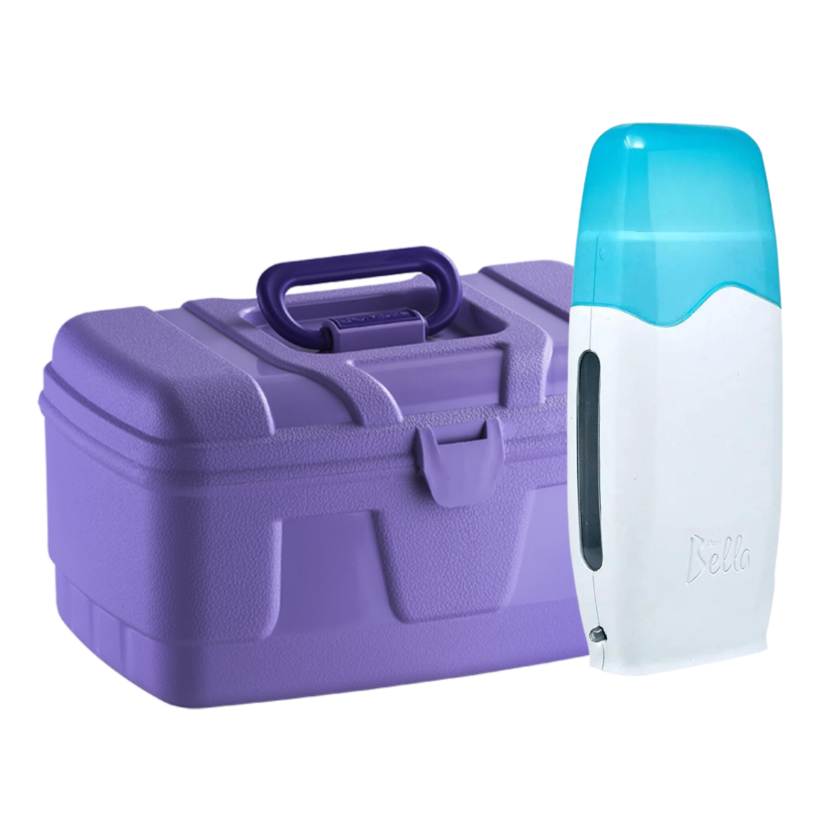 Depil Bella Bundle - 3 Non-Woven Cloths, Automatic Warmer Device, and Purple Plastic Case-ACCESSORIES-DEPILBELLA