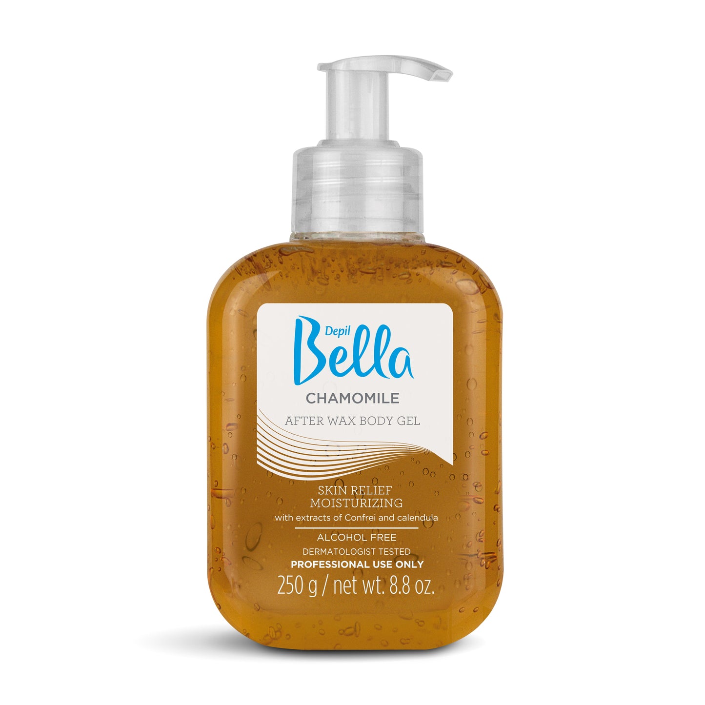 Depil Bella Chamomile Post-Waxing Body Gel 250g (6 Units Offer)-LOTIONS-DEPILBELLA