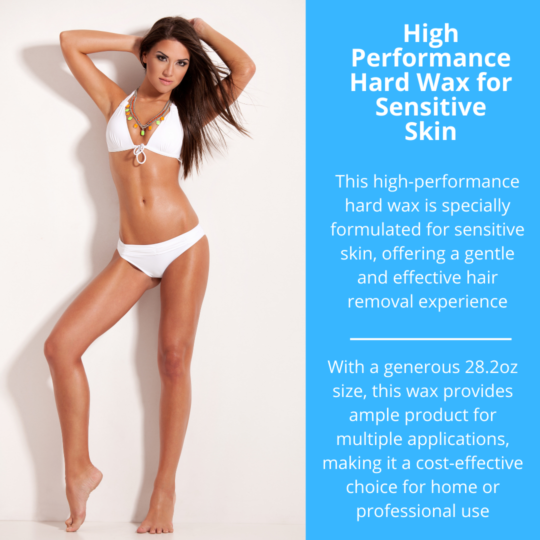 Depil Bella Premium Hard Wax with White Chocolate - 28.2 Oz (6 Units Offer)-HARDWAX-DEPILBELLA