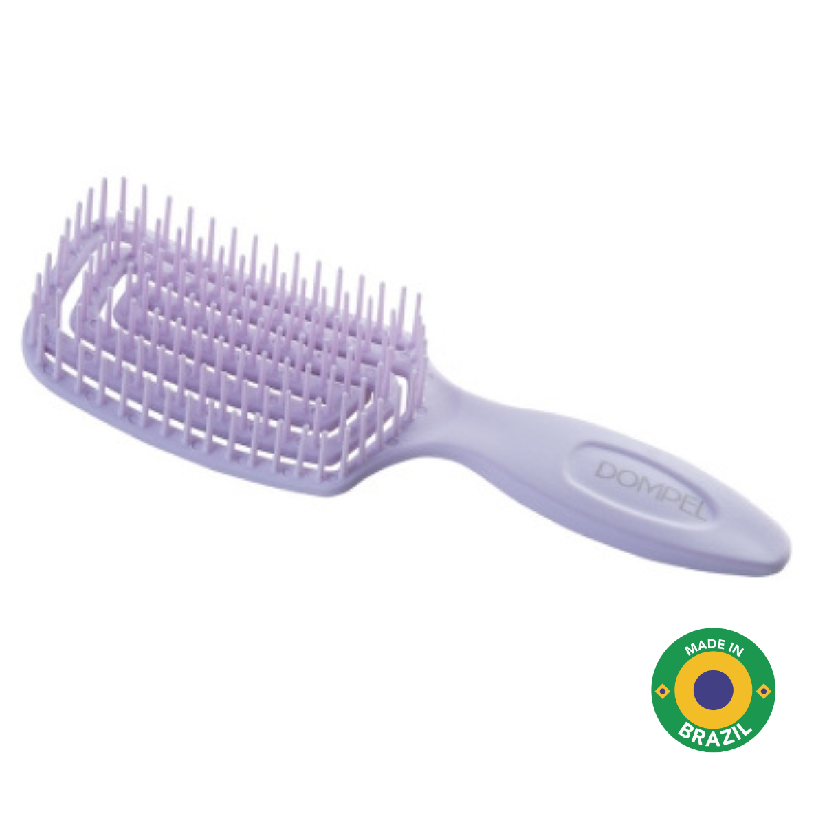 Dompel Hair Brush Inca – Set of 4 Detangling Brushes for Hair Extensions, Prevents Snagging on Tape, Keratin, Microlink, and Weft Bases – Colors Lilac, Rosé, Green, Blue-HAIR STYLIST-DOMPEL