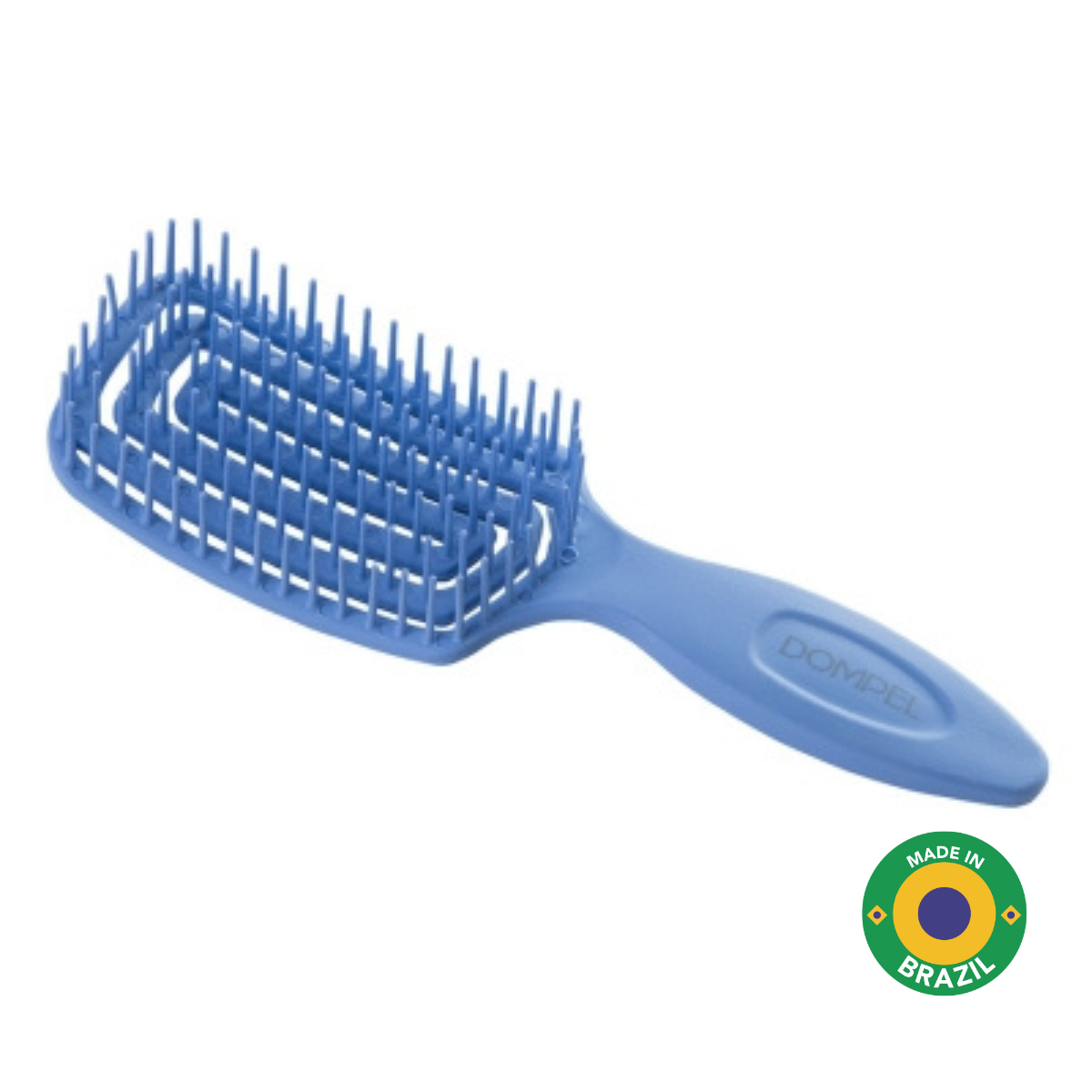 Dompel Hair Brush Inca – Set of 4 Detangling Brushes for Hair Extensions, Prevents Snagging on Tape, Keratin, Microlink, and Weft Bases – Colors Lilac, Rosé, Green, Blue-HAIR STYLIST-DOMPEL
