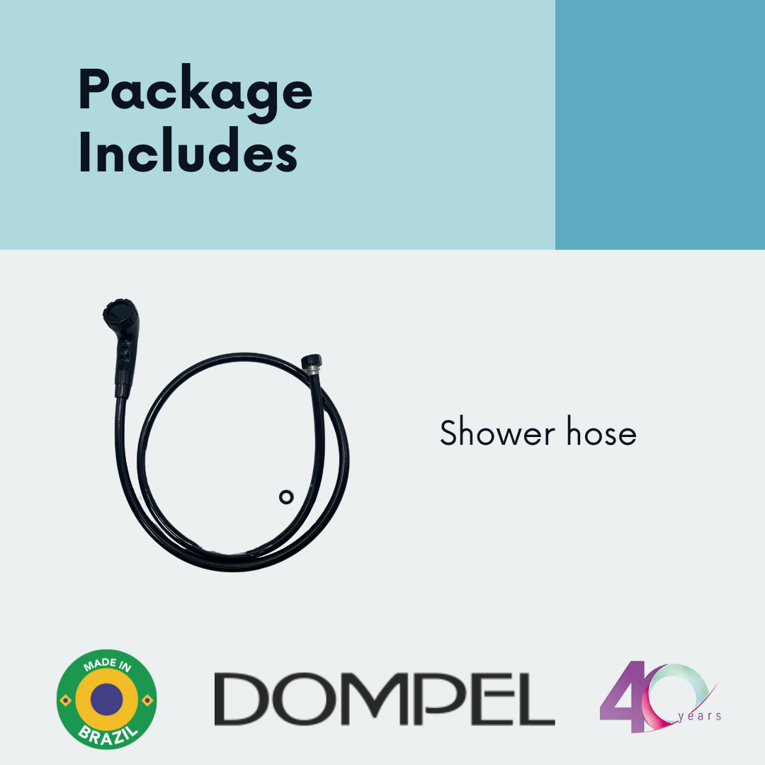 Dompel Portable Shower with Submersible Pump – Ideal for Professional Use, Camping, Pet Bathing, and More – Compact, Electric Pump with Pedal Activation, 30W, 15L/min Flow Rate-HAIR STYLIST-DOMPEL