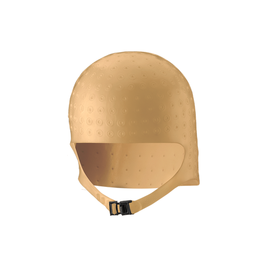 Dompel - Silicone Highlight Hair Cap Color Gold Type Romana Model 391-SA - Gold (2 PCS)-HAIR STYLIST-DOMPEL