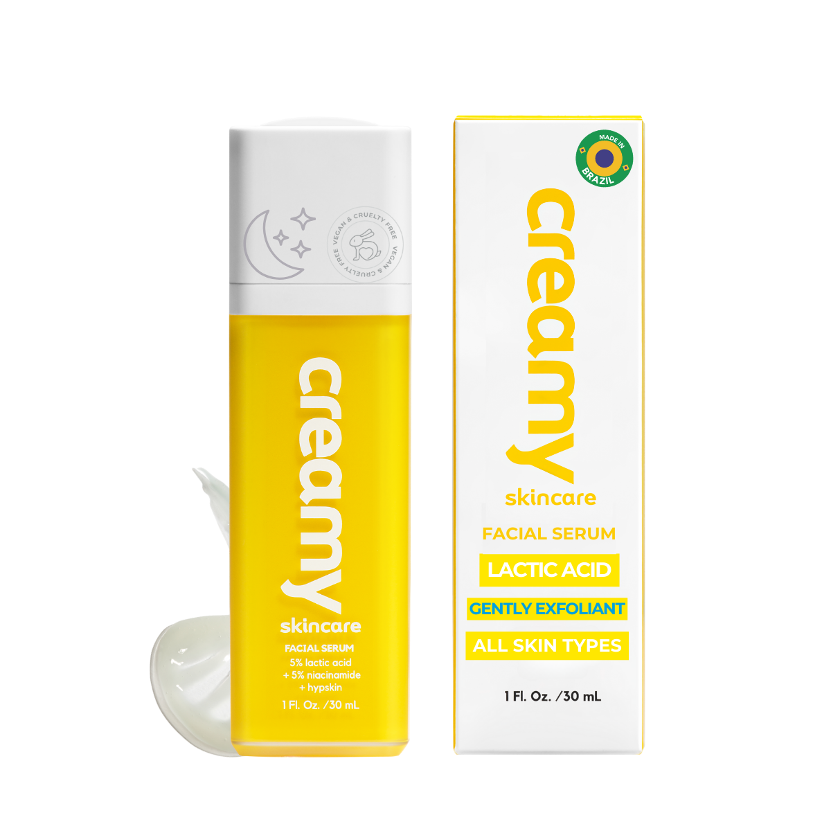 CREAMY Hydrating 5% Lactic Serum-Acne Treatments & Kits-Creamy Skincare