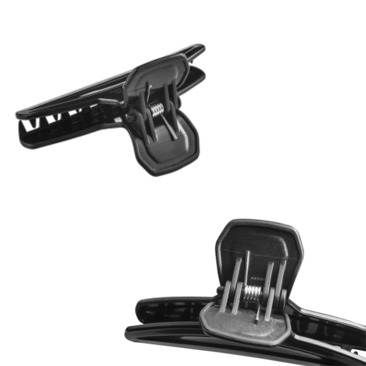 Dompel Hair Clips Set, 6 Pack 3" Hair Clips for Women & Girls, Acrylic Butterfly Claw Clips, Excellent Accessories for hairstyles for women and girls Model 4531-HAIR STYLIST-DOMPEL