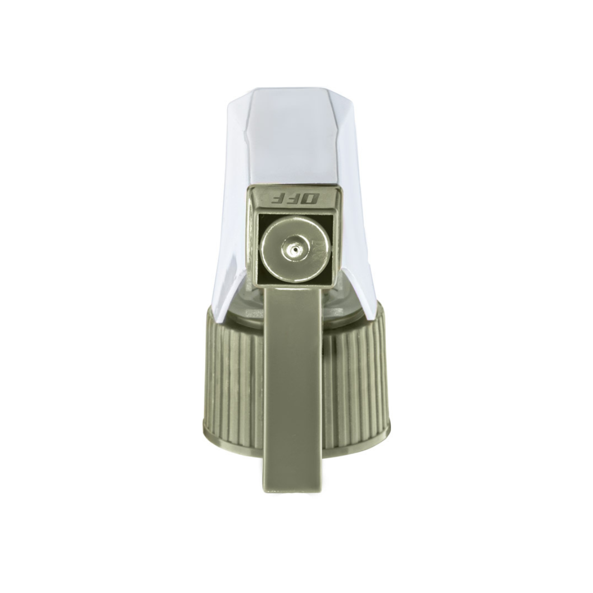 Dompel Trigger Sprayers valves, color green amazonia, thread 28/410, made with stainless steel springs and glass balls, with spray and stream Model 101D-Depilcompany