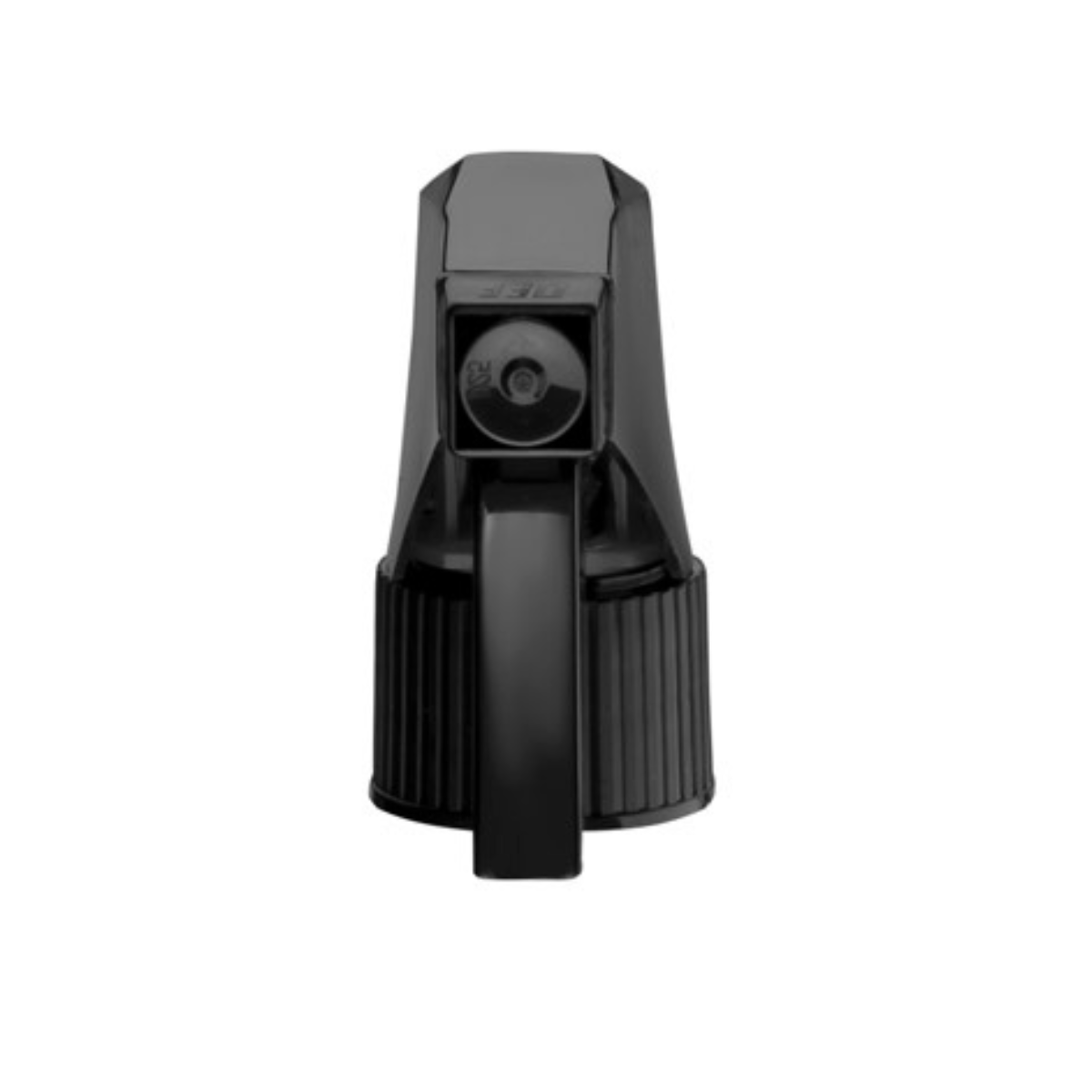 Dompel Trigger Sprayers valves, color black, thread 28/410, made with stainless steel springs and glass balls, with spray and stream Model 101D-Depilcompany