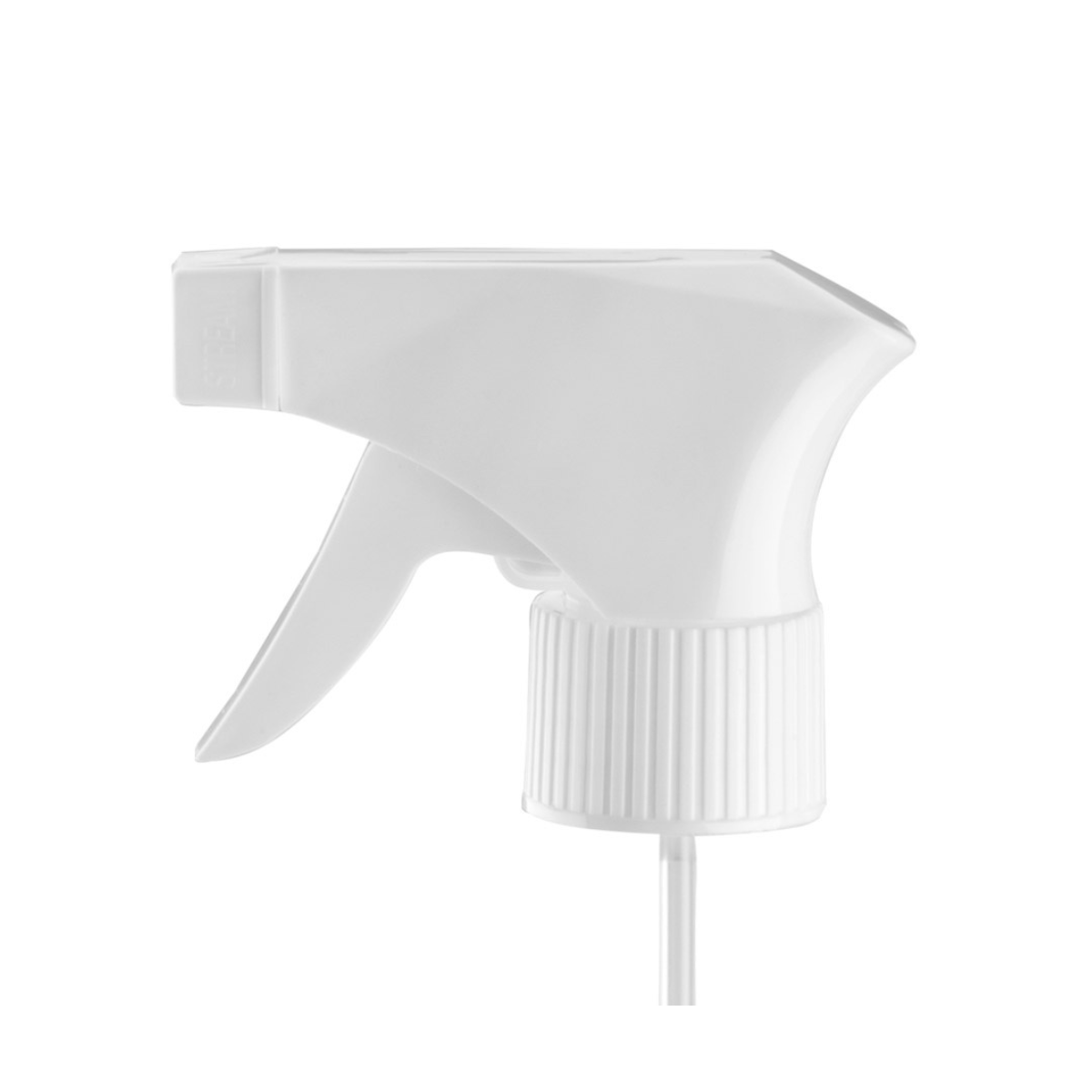 Dompel Trigger Sprayers valves, color white, thread 28/410, made with stainless steel springs and glass balls, with spray and stream Model 101D-Depilcompany