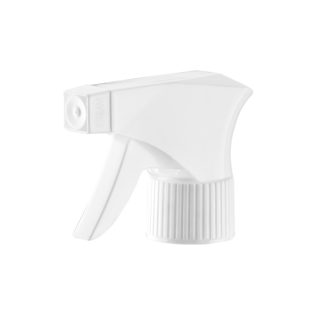 Dompel Trigger Sprayers valves, color white, thread 28/410, made with stainless steel springs and glass balls, with spray and stream Model 101D-Depilcompany