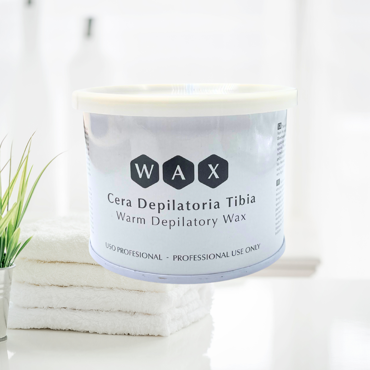 Depilcompany Soft Wax Natural Can - 14 oz. (24 Units Offer) - Buy professional cosmetics dedicated to hair removal