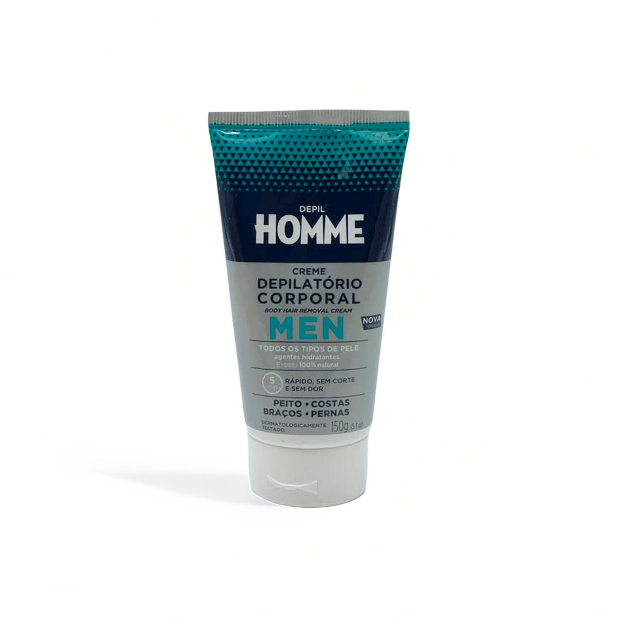 Depil HOMME Hair Removal Body Cream, Soothing Depilatory Cream 150g