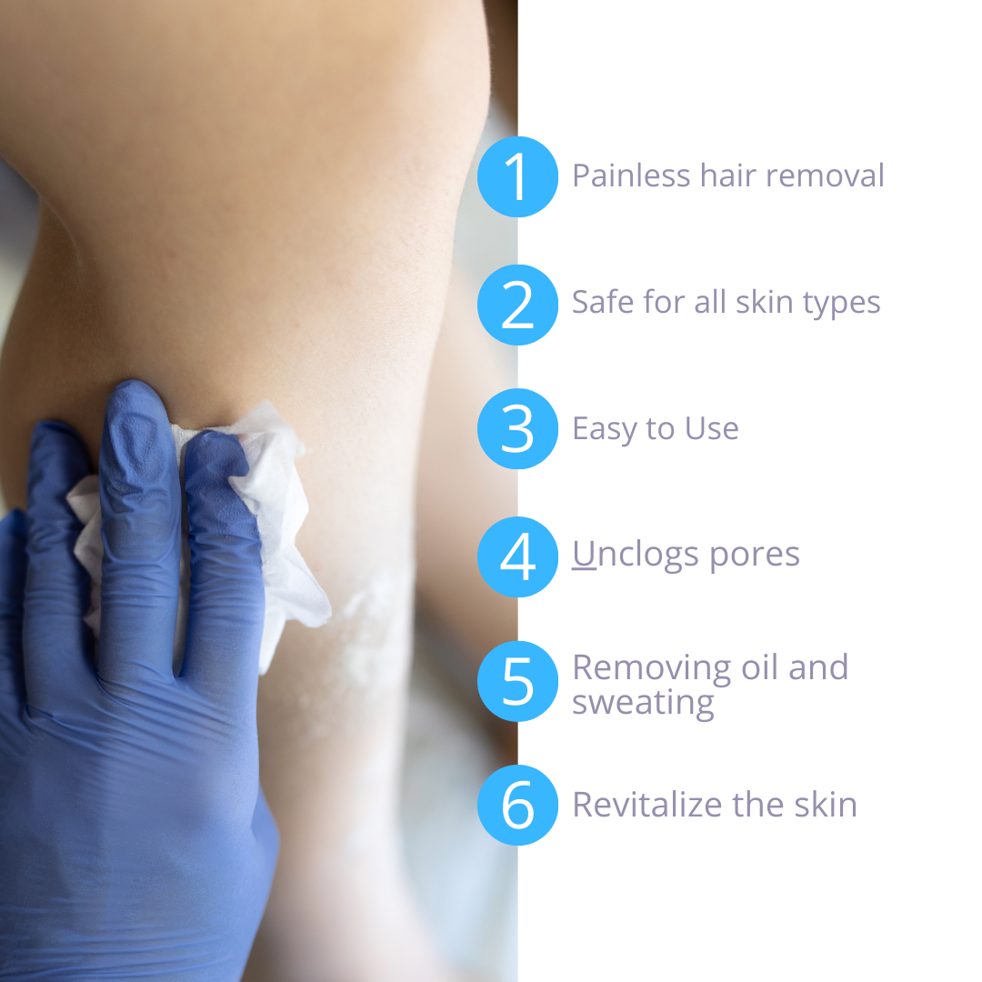 Depil Bella Dolomita Polvo para Pre y Post Depilación, Corporal y Facial - 800G
