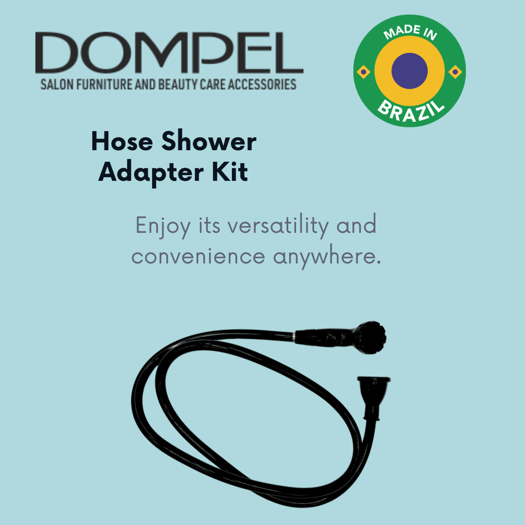 Dompel Hose Shower Adapter Kit - Multi-Purpose Faucet to Hose Connector for Home and Professional Use-HAIR STYLIST-DOMPEL