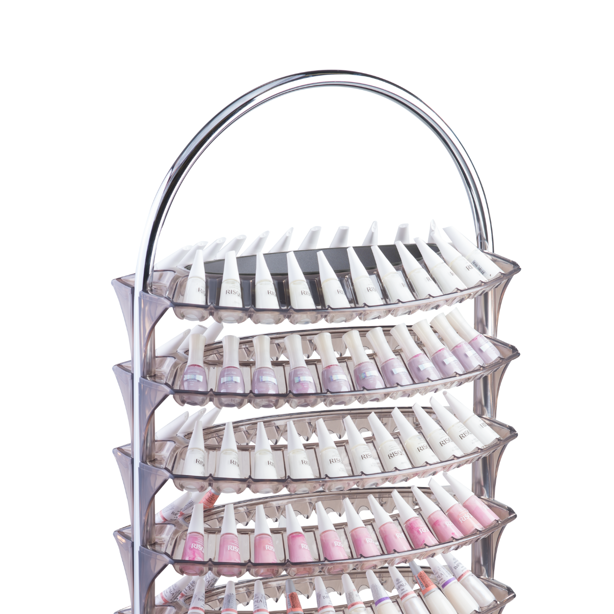 Dompel Manicure Trolley Smaltbell Classic 6 Trays Model 3401C-NAILS ACCESSORIES-DOMPEL