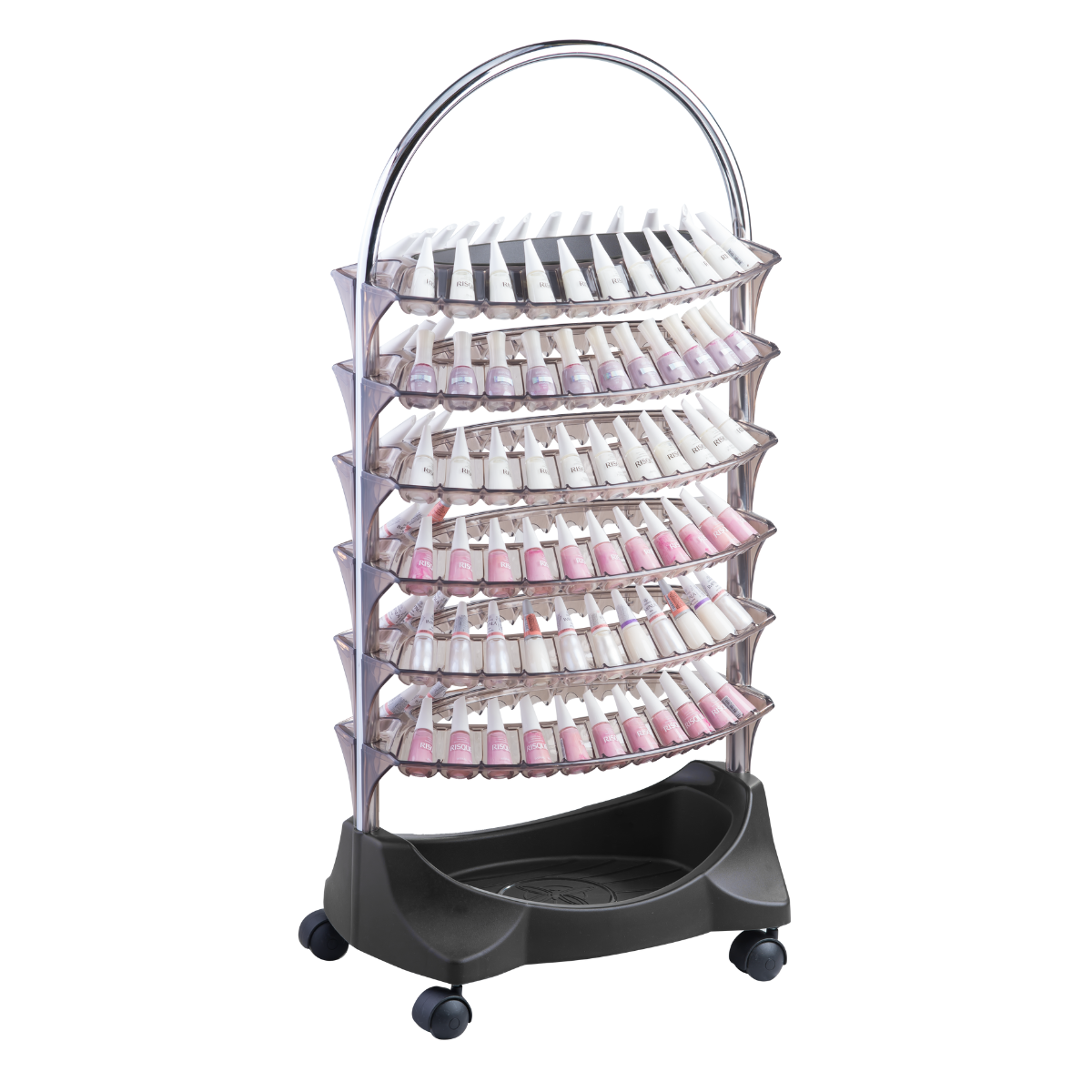Dompel Manicure Trolley Smaltbell Classic 6 Trays Model 3401C-NAILS ACCESSORIES-DOMPEL