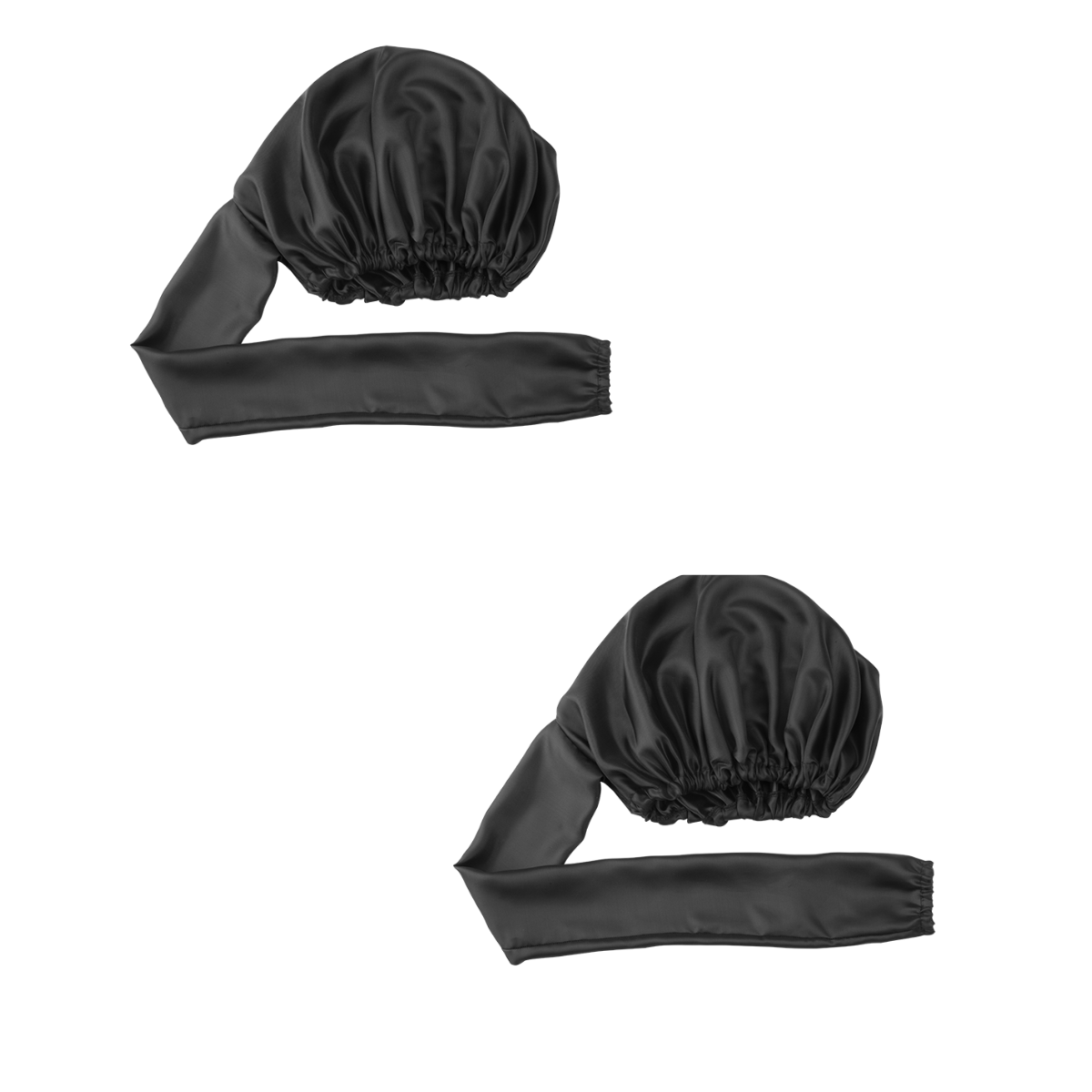 Dompel Satin hair cap with dryer attach, best Diffuser Hair Cap Model 393 (2 PCS)-HAIR STYLIST-DOMPEL