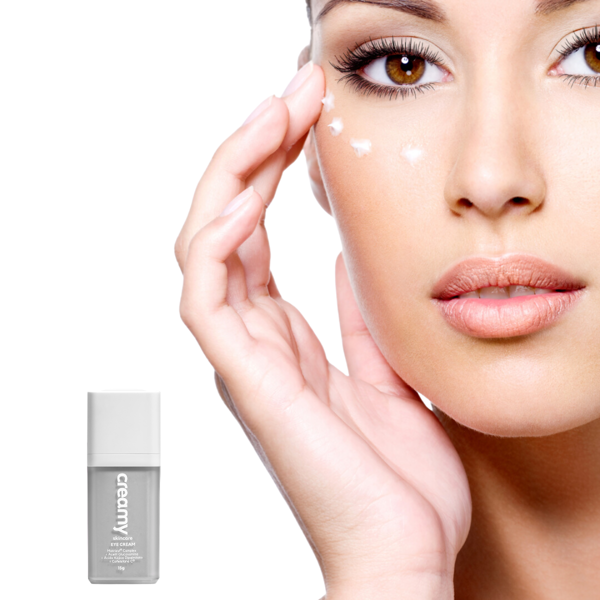 Creamy Eye Cream - Brightening Anti-Wrinkle - Buy professional cosmetics dedicated to hair removal
