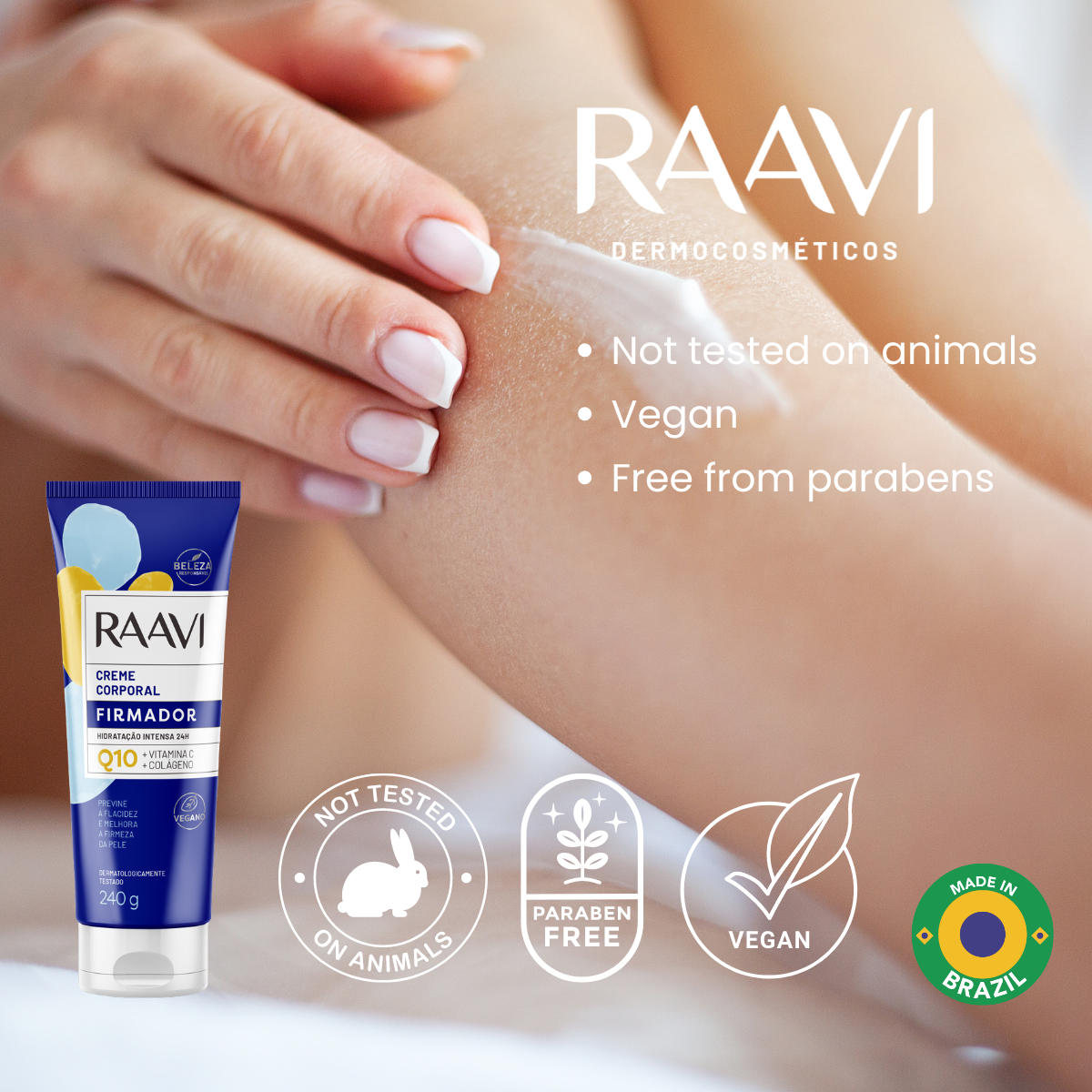 RAAVI Q10 Firming Body Cream - 200g-raavicosmetics