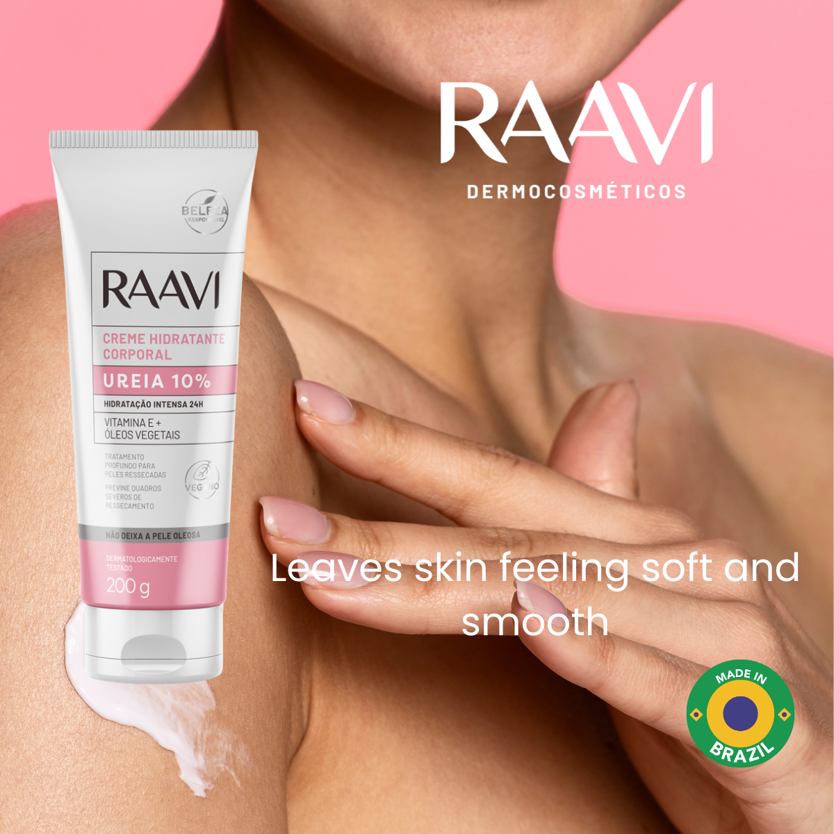 RAAVI Urea Moisturizing Cream 10% - 200g-raavicosmetics