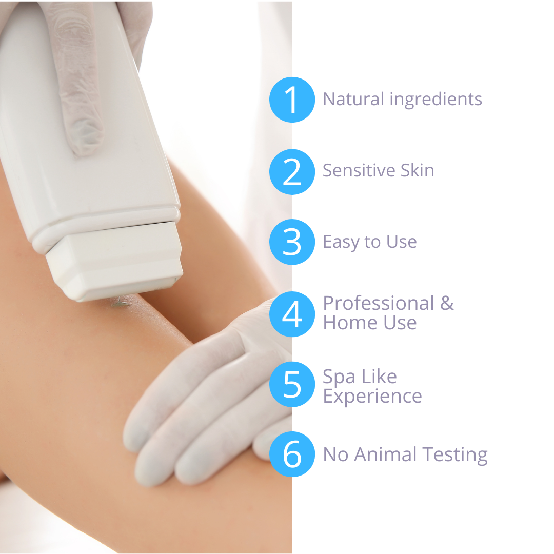 Professional cosmetics dedicated to hair removal