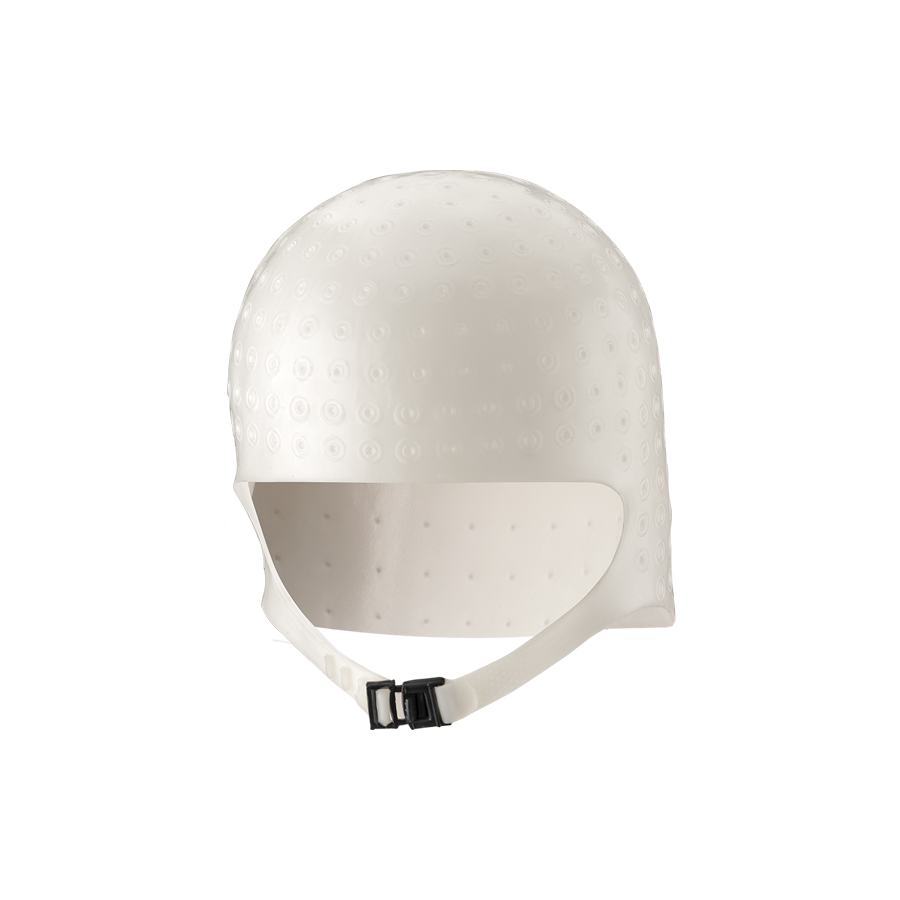 Dompel - Silicone Highlight Hair Cap Color White Type Romana Model 390-SA - White - depilcompany