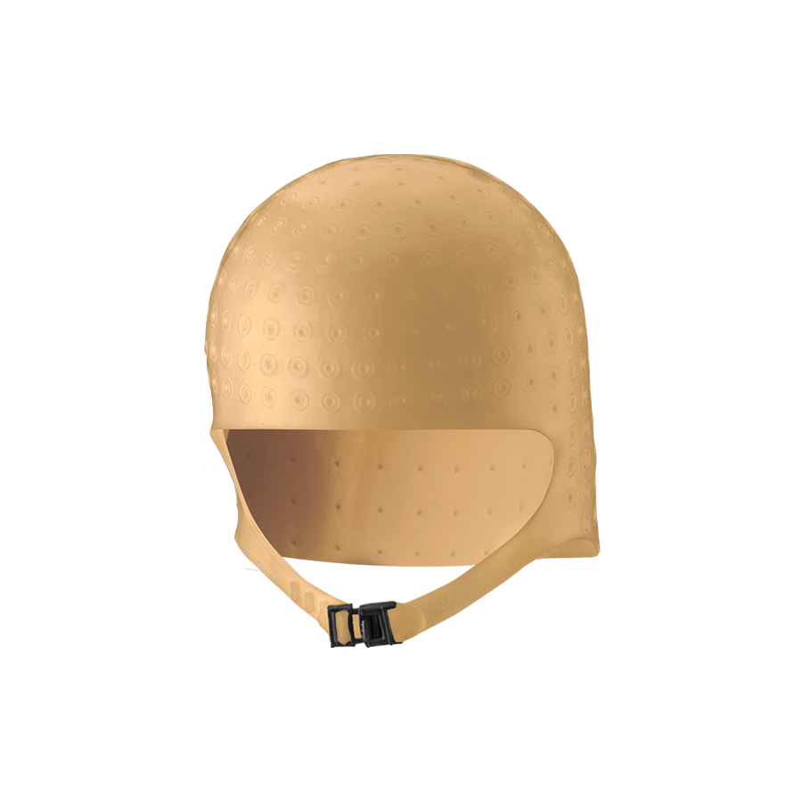 Dompel - Silicone Highlight Hair Cap Color Gold Type Romana Model 391-SA - Gold - depilcompany