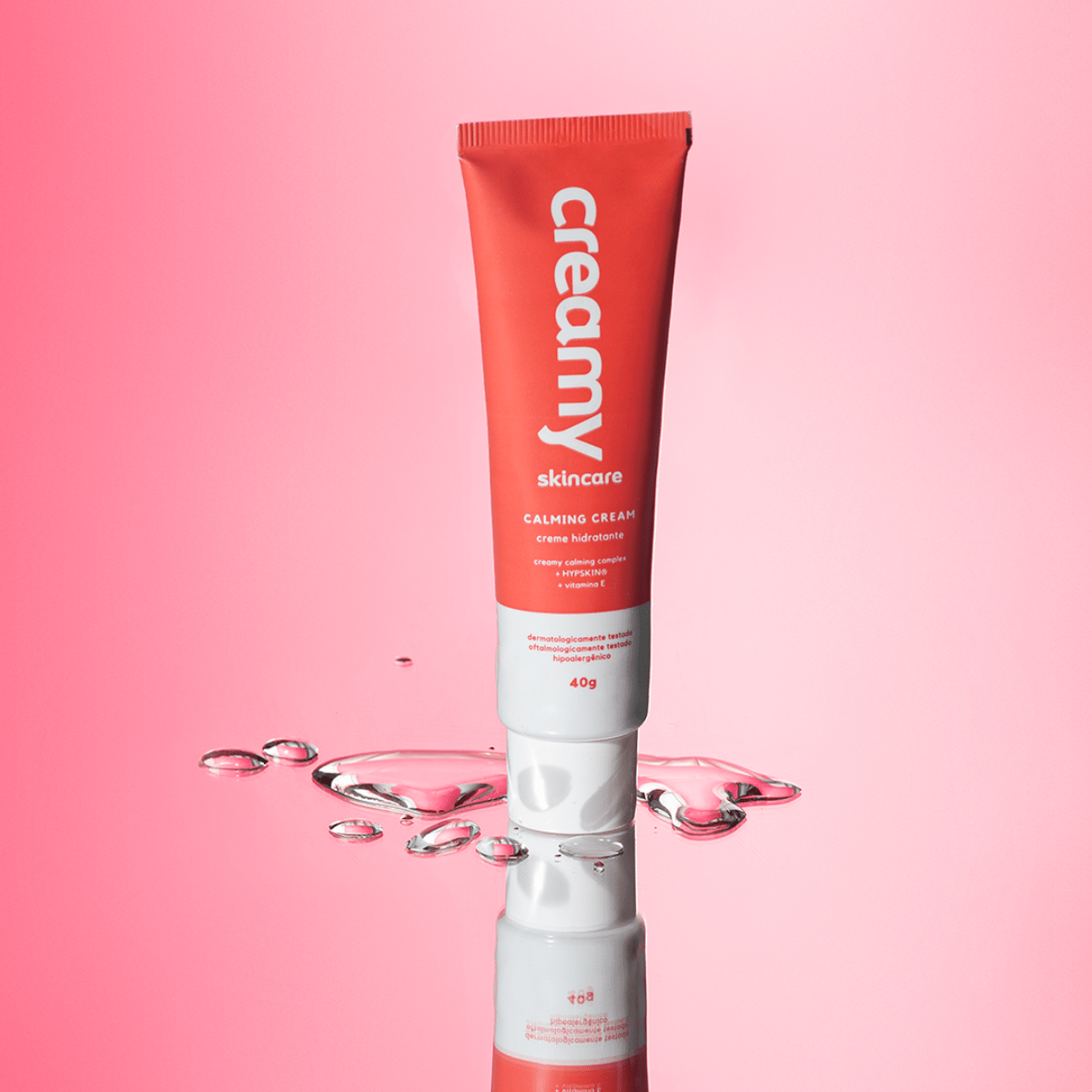 Creamy Calming Cream - Ultra-Light Hydrating Gel-Cream, Fast Absorbing - 40g