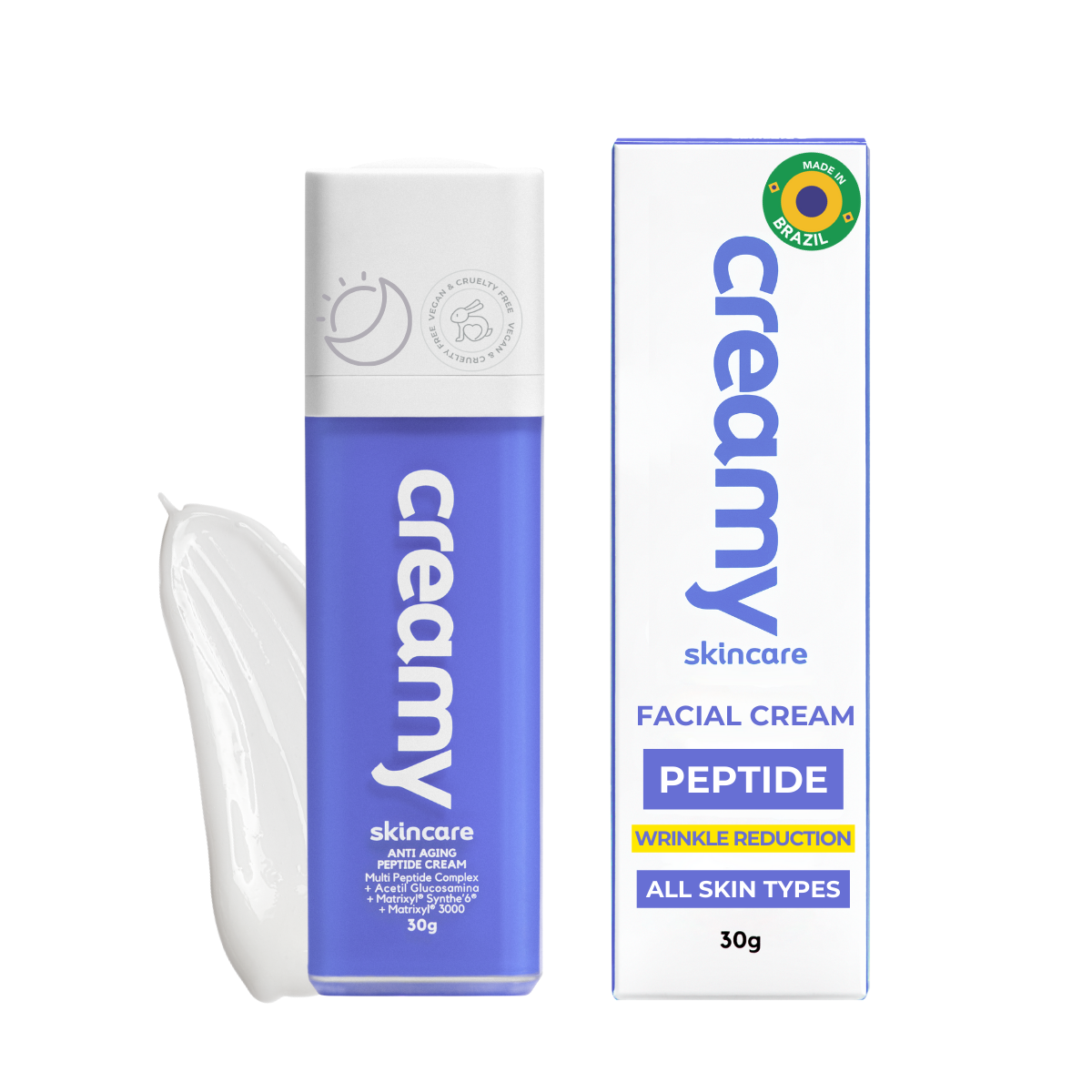 Creamy Peptide Cream - Anti-Aging Firming Moisturizer - Wrinkle Reducer-Creamy Skincare