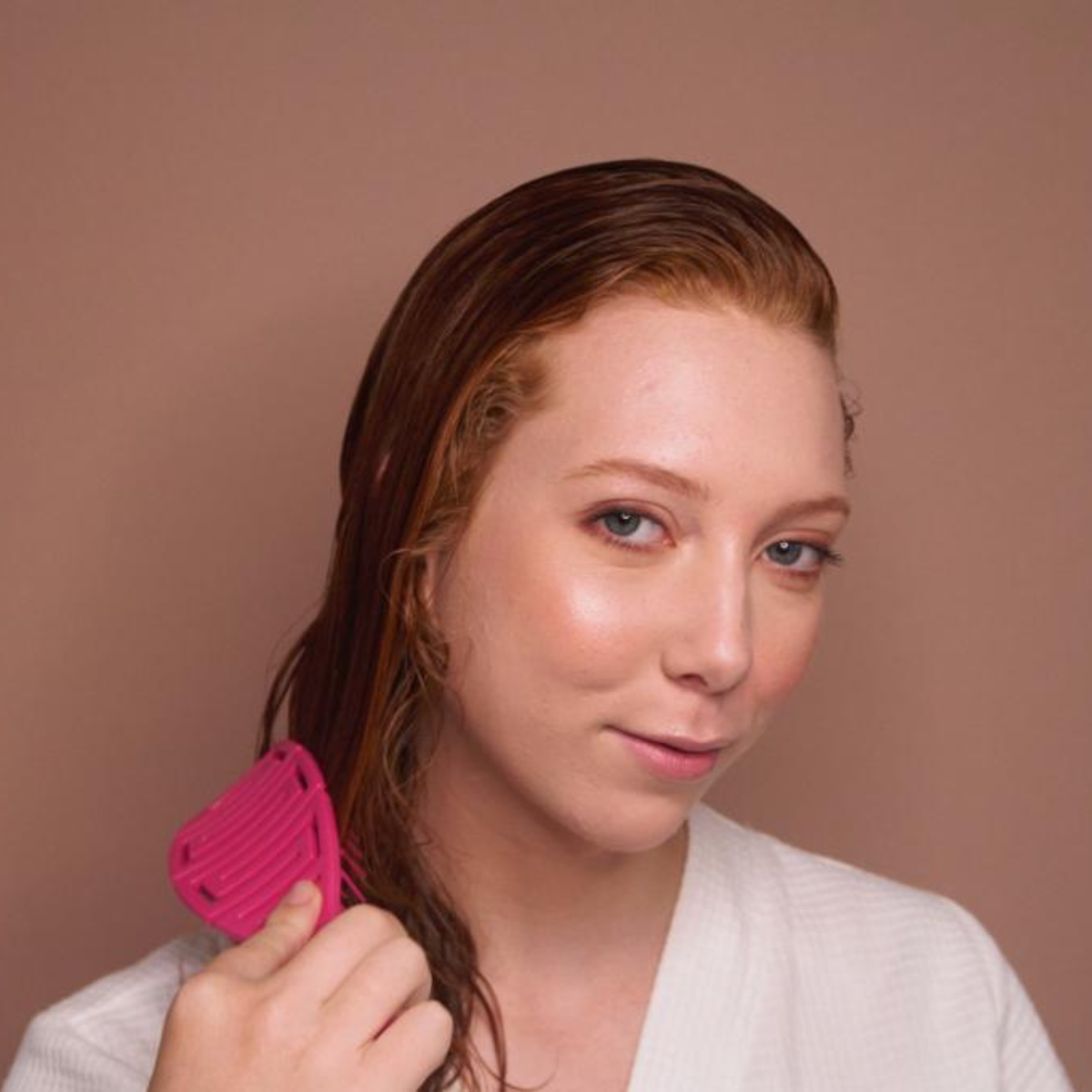 Dompel Maya Hair Brush Set - 4 Piece Set (Green, Pink, Purple, Black) - Antistatic Brush for All Hair Types.