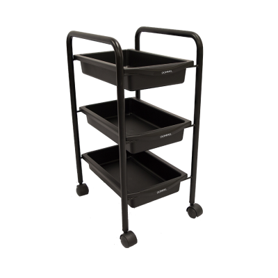 5046-1-Dompel Manicure Smart Trolley - 3 Trays - depilcompany