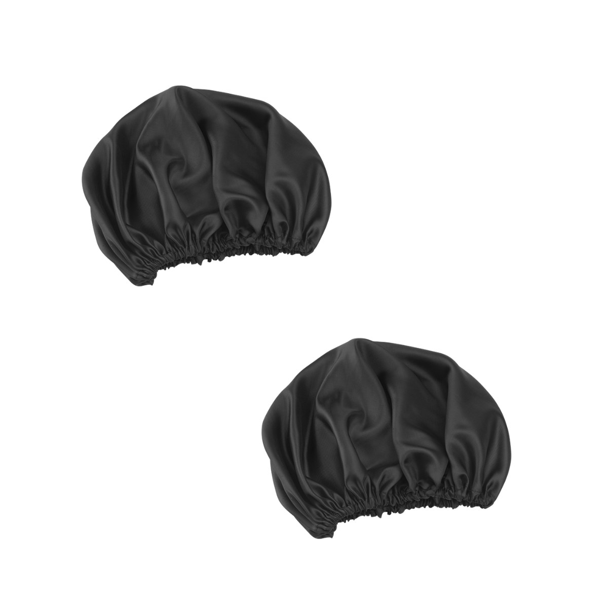Dompel satin hair cap for curly, voluminous, or straight hair, it prevents frizz, dryness, knots and hair breakage when sleep. Model 392 (2 PCS) - depilcompany