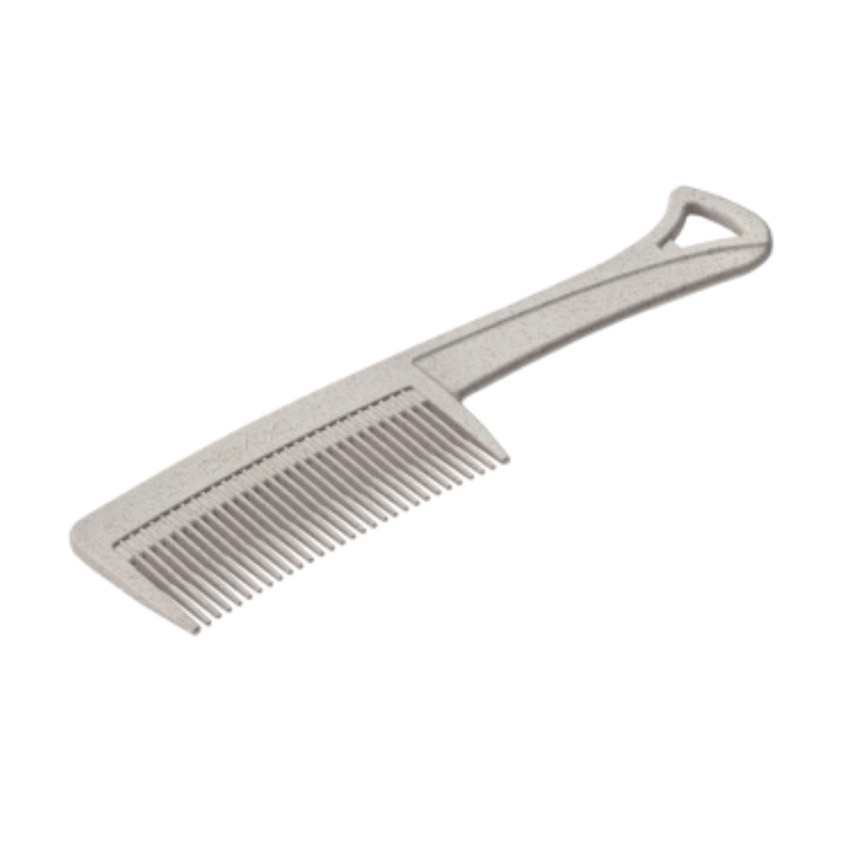 Dompel Eco Comb Bundle, one Hair Pick and one Large Tooth, with a modern design, it is made with rice husk residues and polypropylene.-HAIR STYLIST-DOMPEL