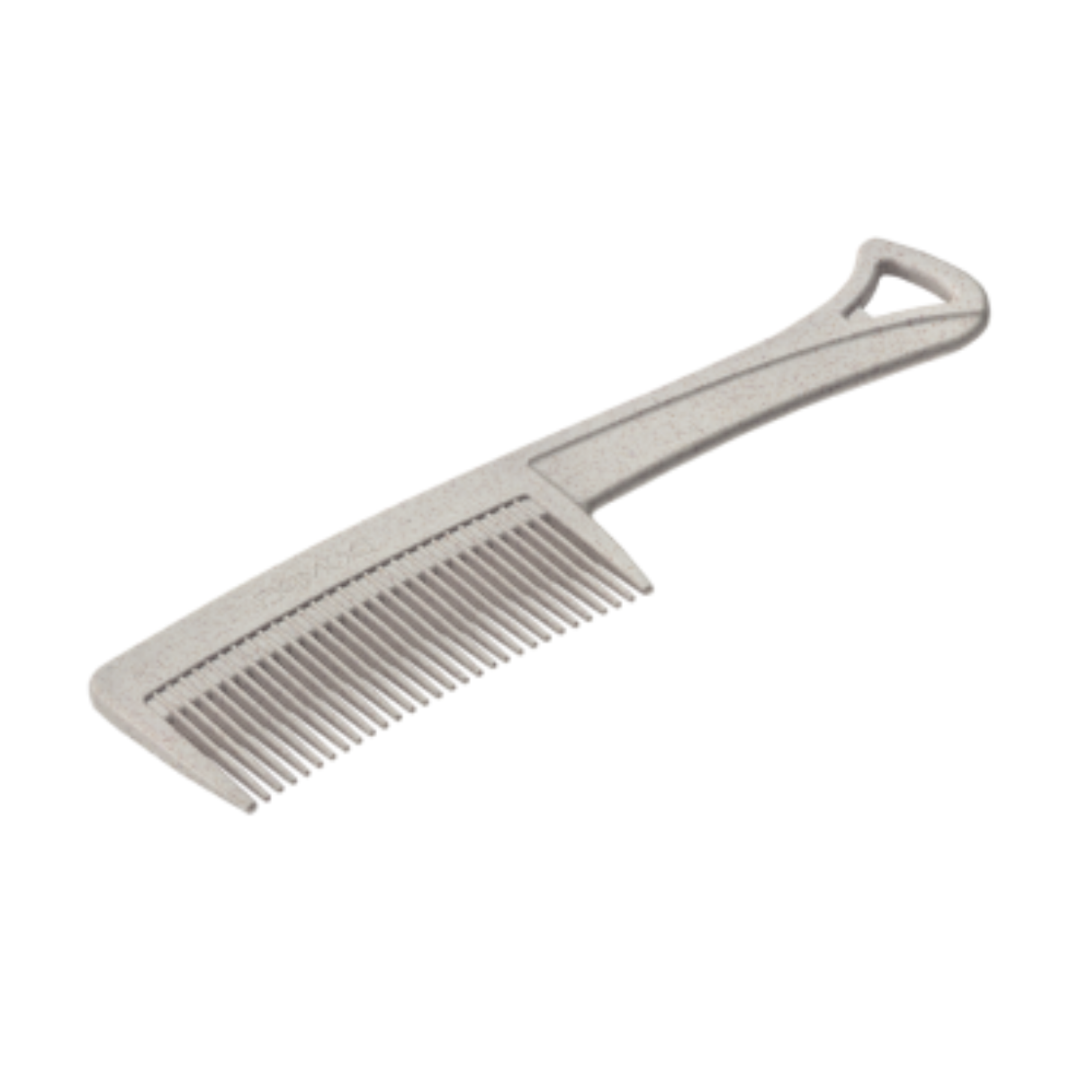 Dompel Eco Comb Bundle, one Hair Pick and one Large Tooth, with a modern design, it is made with rice husk residues and polypropylene. - depilcompany