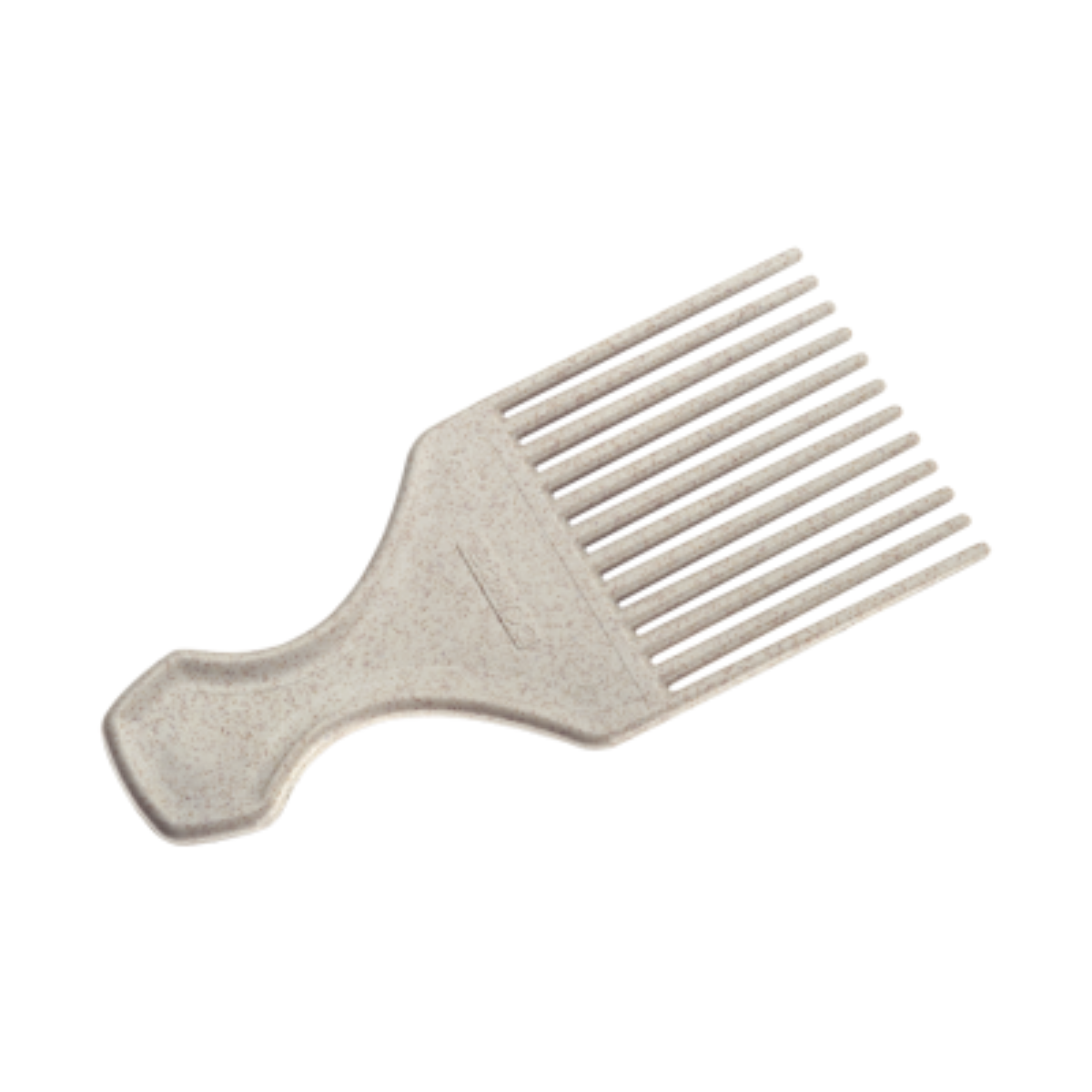 Dompel Eco Comb Bundle, one Hair Pick and one Large Tooth, with a modern design, it is made with rice husk residues and polypropylene.-HAIR STYLIST-DOMPEL