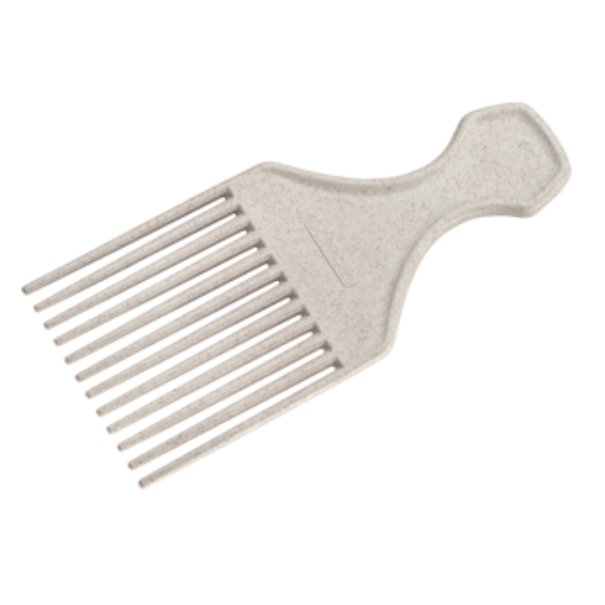 Dompel Eco Comb Bundle, one Hair Pick and one Large Tooth, with a modern design, it is made with rice husk residues and polypropylene.-HAIR STYLIST-DOMPEL