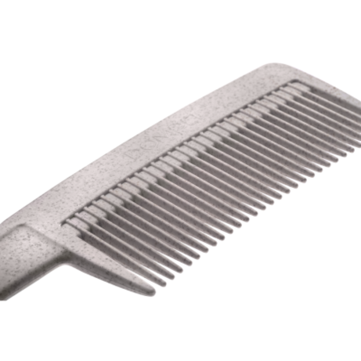Dompel Eco Comb Bundle, one Hair Pick and one Large Tooth, with a modern design, it is made with rice husk residues and polypropylene.-HAIR STYLIST-DOMPEL