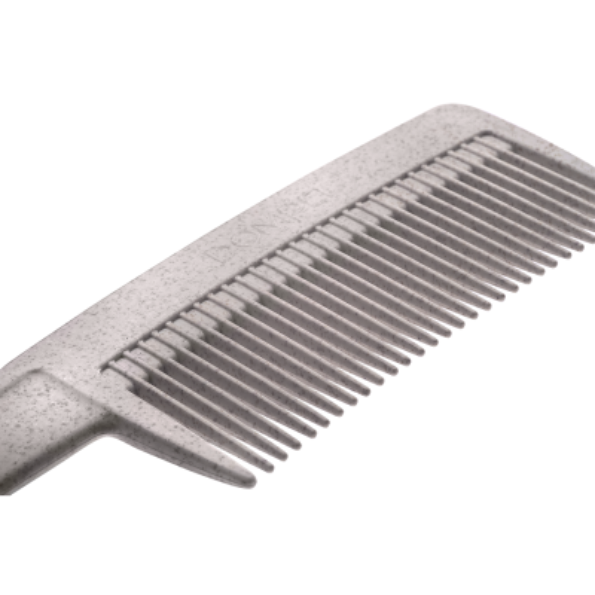 Dompel Eco Comb Bundle, one Hair Pick and one Large Tooth, with a modern design, it is made with rice husk residues and polypropylene. - depilcompany