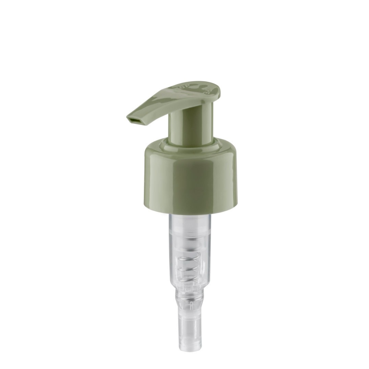 Dompel Pump valves, color green amazonia, thread 28/410, made with stainless steel springs and glass balls, Model 303-A1. (Pump heads only, bottles not included) - depilcompany