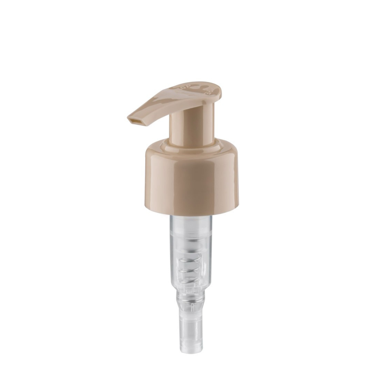 Dompel Pump valves, color brown, thread 28/410, made with stainless steel springs and glass balls, Model 303-A1. (Pump heads only, bottles not included) - depilcompany
