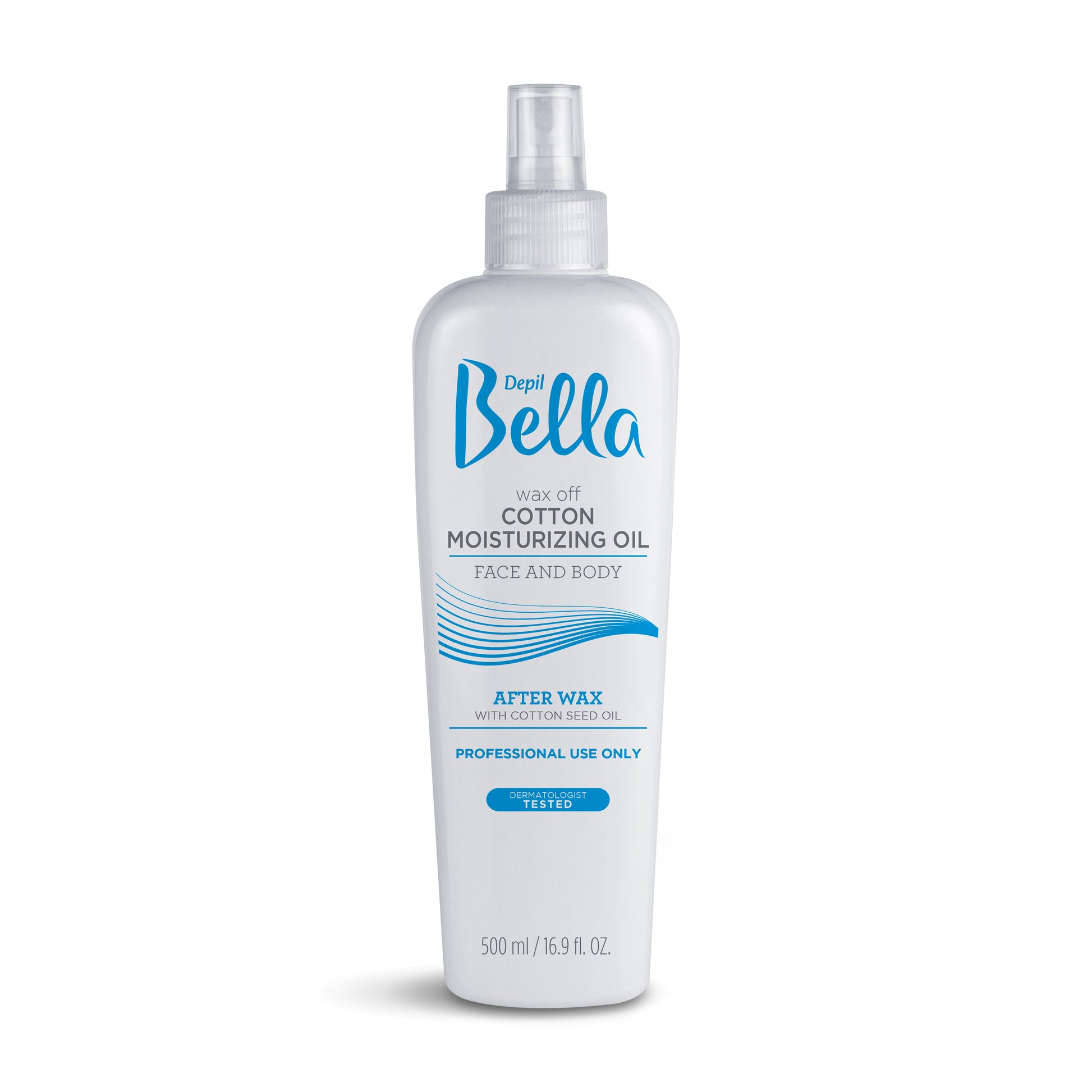 Depil Bella Post Waxing - Oil Moisturizing Remover with Cotton Seed Oil 500 ml - Depilcompany